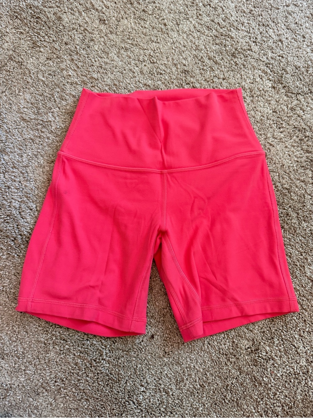 lululemon athletica High-Waist Hot Pink Bike Shorts